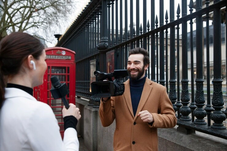 Public relations professionals managing targeted media outreach to secure meaningful brand coverage.